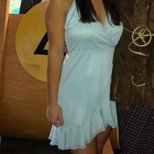 Lovers & Friends Light Blue Cocktail Dress